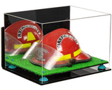 Acrylic Fireman's Helmet Display Case – Mirror Wall Mount (A014/V60)