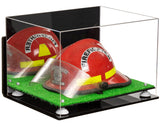 Acrylic Fireman's Helmet Display Case – Mirror Wall Mount (A014/V60)