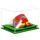 large clear memorabilia showcase for collectibles on Better Display Cases