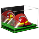 large clear memorabilia showcase for collectibles on Better Display Cases