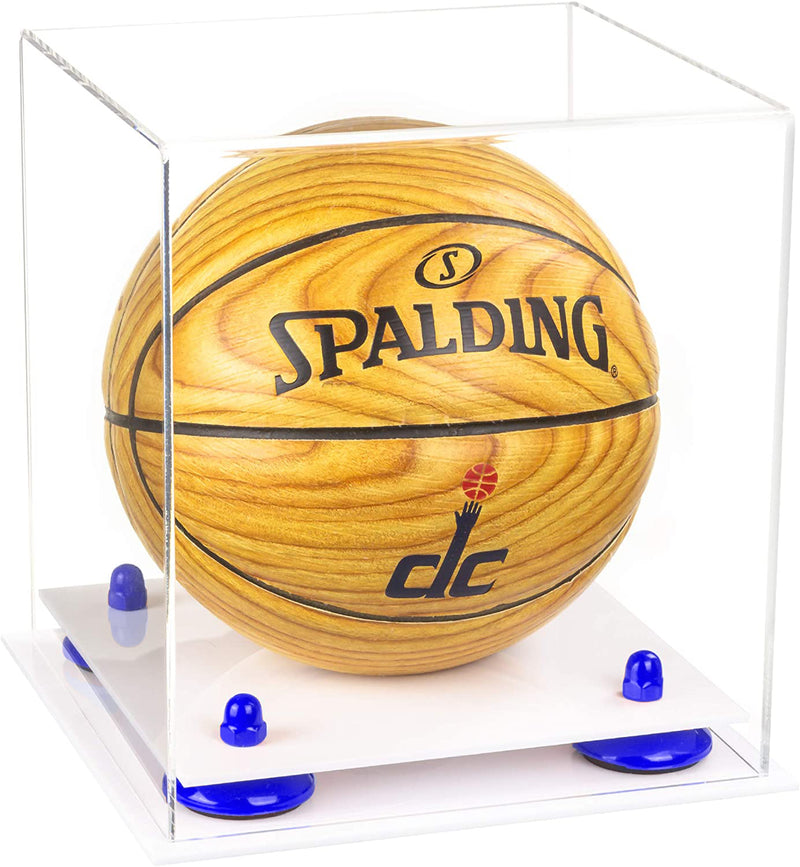 Acrylic Mini - Miniature (not Full Size) Basketball Display Case - Clear (B03/A015)