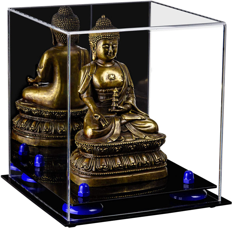 Acrylic Versatile Display Case  8 X 8 X 8.5 Mirror No Wall Mount (A015/V03)