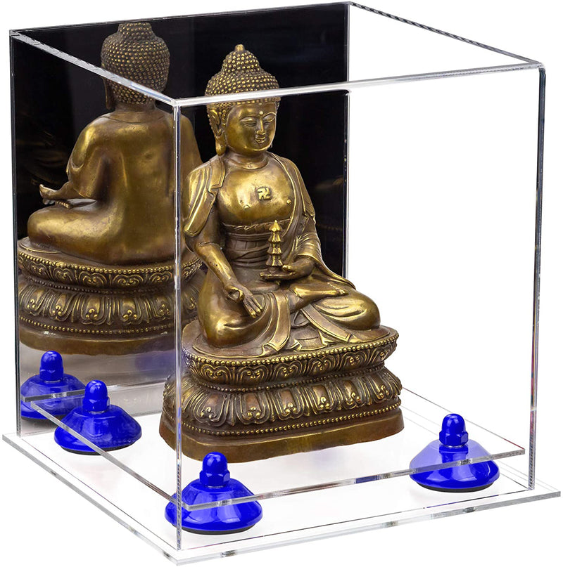Acrylic Versatile Display Case  8 X 8 X 8.5 Mirror No Wall Mount (A015/V03)