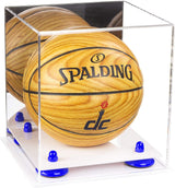 Acrylic Mini - Miniature (not Full Size) Basketball Display Case Mirror Wall Mounts (A015/B03)