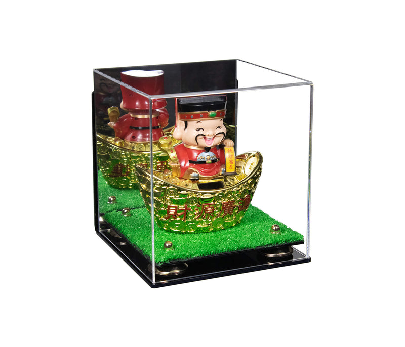Acrylic Versatile Display Case  8 X 8 X 8.5 Mirror Wall Mount (A015/V03)