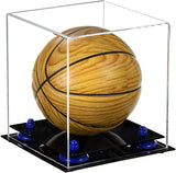 Acrylic Mini - Miniature (not Full Size) Basketball Display Case - Clear (B03/A015)