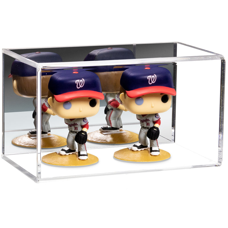 Mirror Back Bubblehead Display case