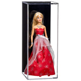 Black Back Vertical Doll Display Case