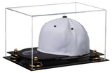 Clear Acrylic Snapback Hat or Baseball Cap Display Case - Clear (A018/V40)