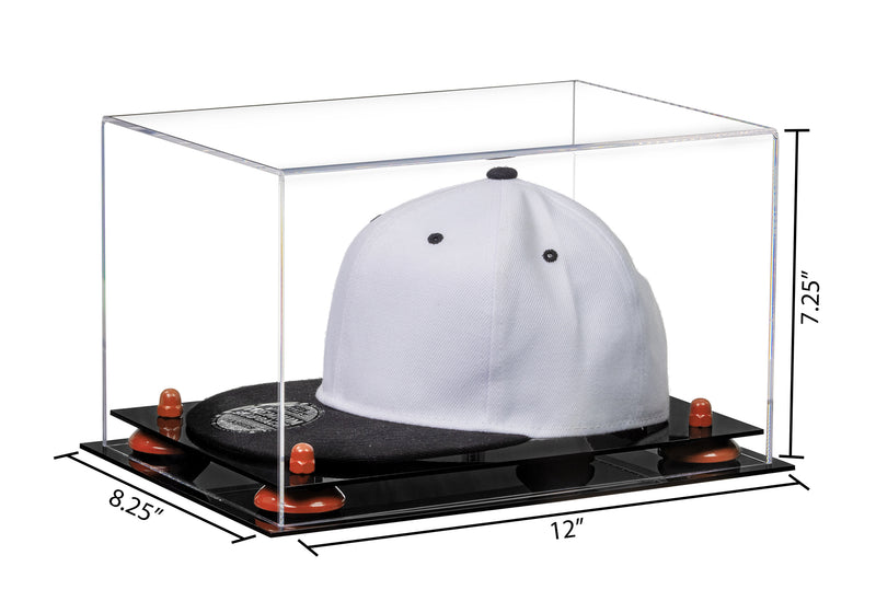 Clear Acrylic Snapback Hat or Baseball Cap Display Case - Clear (A018/V40)