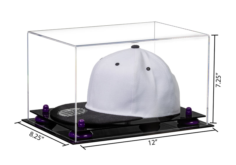 Clear Acrylic Snapback Hat or Baseball Cap Display Case - Clear (A018/V40)