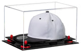 Clear Acrylic Snapback Hat or Baseball Cap Display Case - Clear (A018/V40)