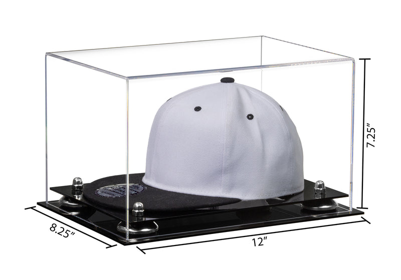 Clear Acrylic Snapback Hat or Baseball Cap Display Case - Clear (A018/V40)