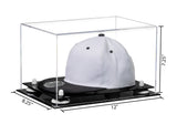 Clear Acrylic Snapback Hat or Baseball Cap Display Case - Clear (A018/V40)