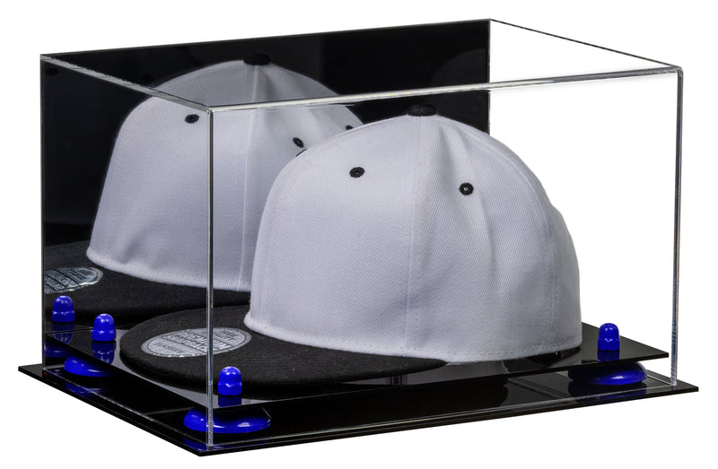 Snapback Hat or Baseball Cap Display Case - Mirror No Wall Mount (A018/V40)
