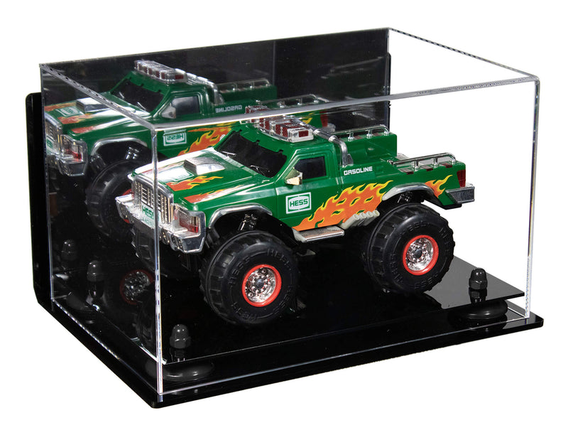 Versatile Display Case - Rectangle Box 12 x 8.25 x 7.25 - Mirror Wall Mounts (A018/V40)