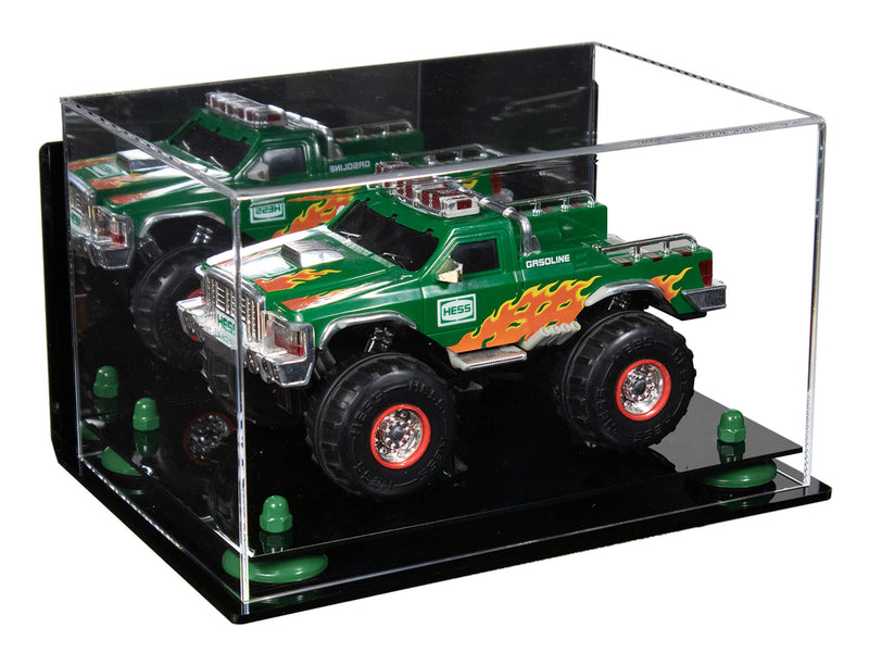 Versatile Display Case - Rectangle Box 12 x 8.25 x 7.25 - Mirror Wall Mounts (A018/V40)