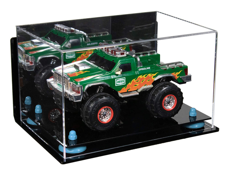 Versatile Display Case - Rectangle Box 12 x 8.25 x 7.25 - Mirror Wall Mounts (A018/V40)