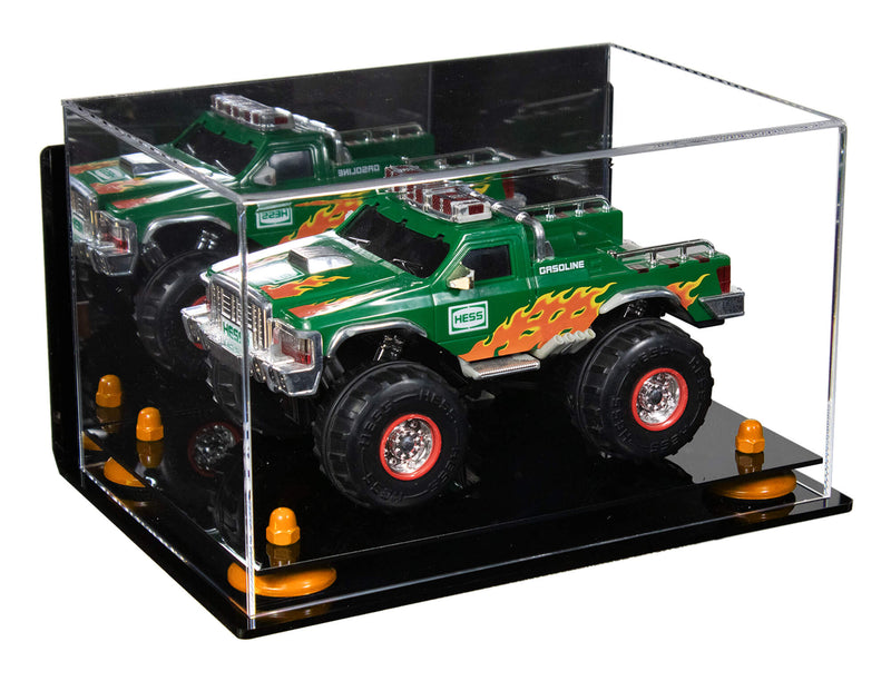Versatile Display Case - Rectangle Box 12 x 8.25 x 7.25 - Mirror Wall Mounts (A018/V40)