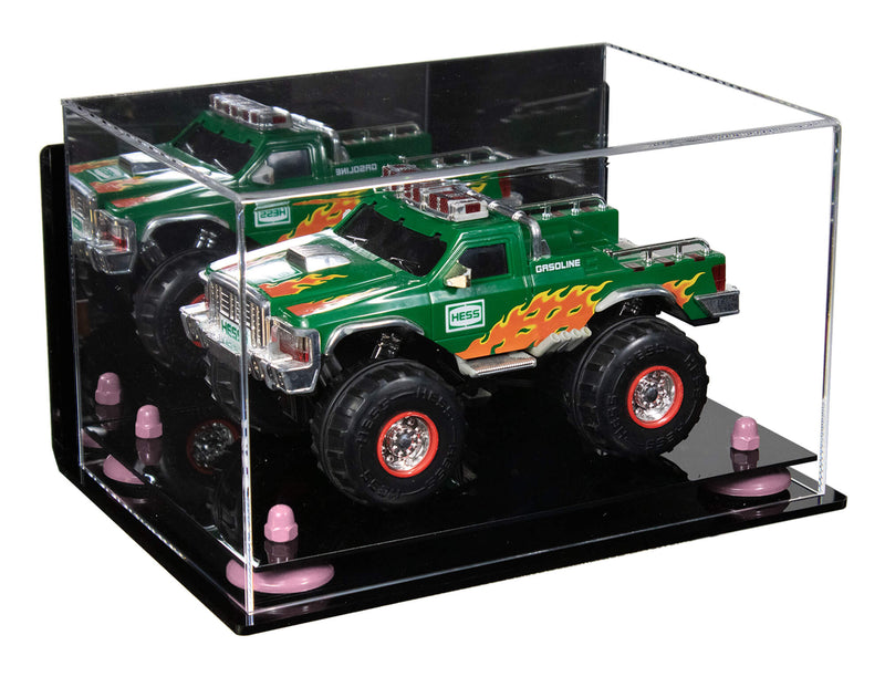 Versatile Display Case - Rectangle Box 12 x 8.25 x 7.25 - Mirror Wall Mounts (A018/V40)