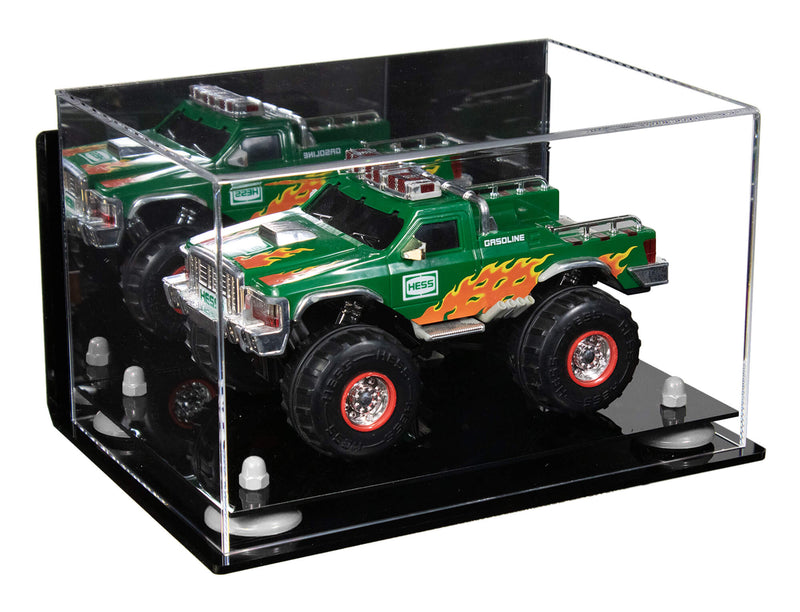 Versatile Display Case - Rectangle Box 12 x 8.25 x 7.25 - Mirror Wall Mounts (A018/V40)