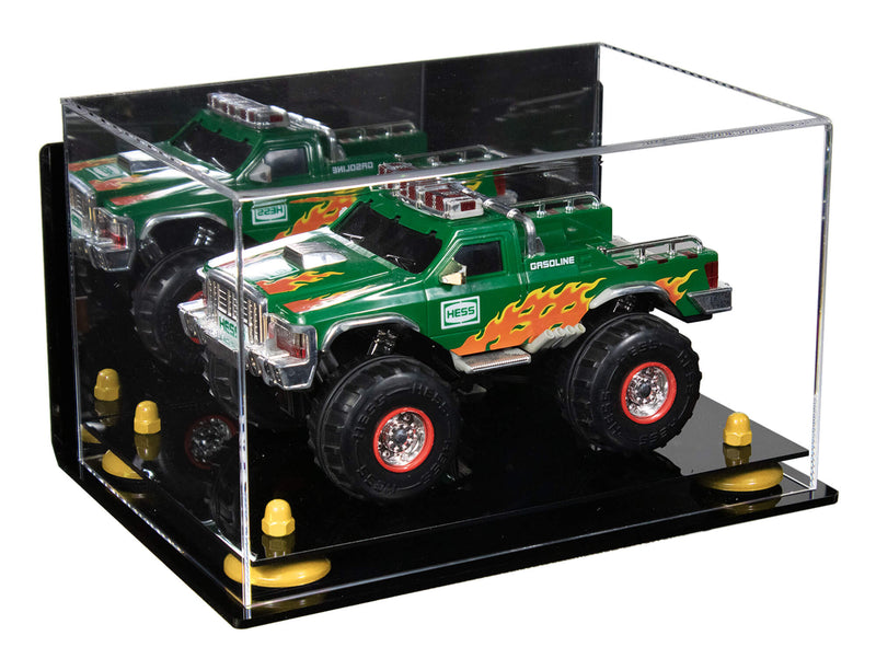 Versatile Display Case - Rectangle Box 12 x 8.25 x 7.25 - Mirror Wall Mounts (A018/V40)
