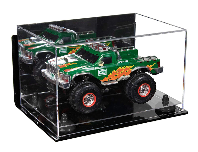 Versatile Display Case - Rectangle Box 12 x 8.25 x 7.25 - Mirror Wall Mounts (A018/V40)