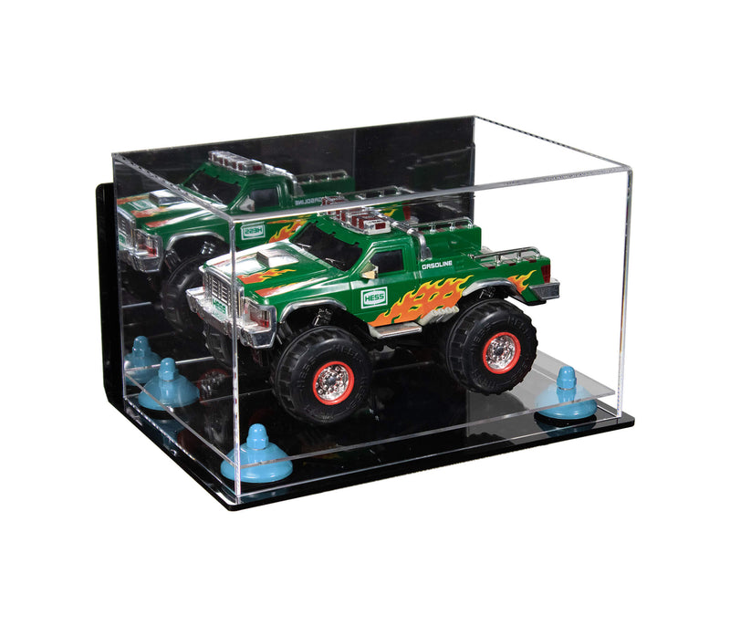 Versatile Display Case - Rectangle Box 12 x 8.25 x 7.25 - Mirror Wall Mounts (A018/V40)