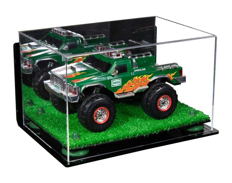 Versatile Display Case - Rectangle Box 12 x 8.25 x 7.25 - Mirror Wall Mounts (A018/V40)