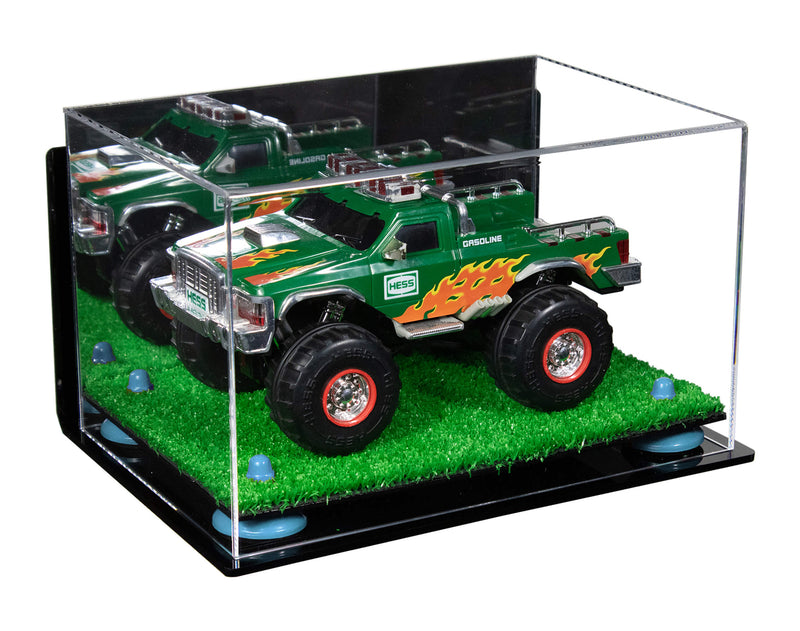 Versatile Display Case - Rectangle Box 12 x 8.25 x 7.25 - Mirror Wall Mounts (A018/V40)