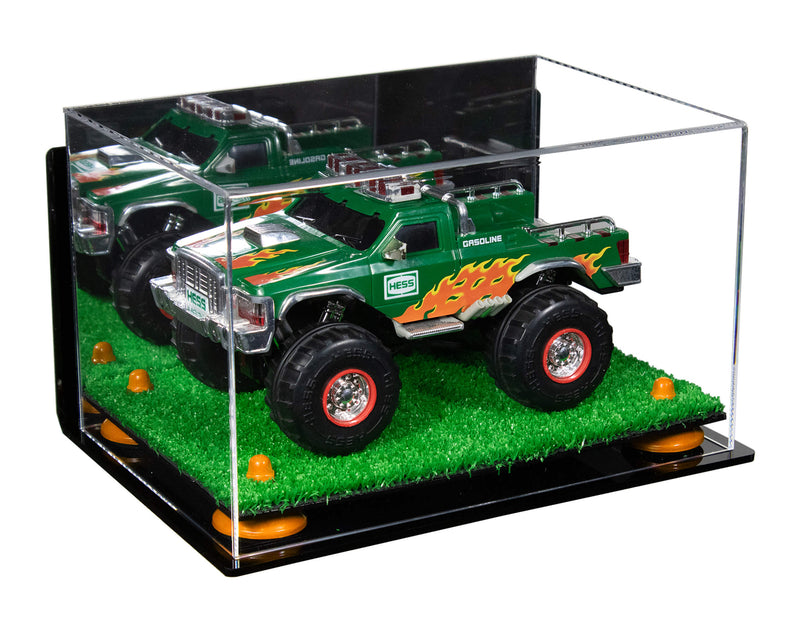 Versatile Display Case - Rectangle Box 12 x 8.25 x 7.25 - Mirror Wall Mounts (A018/V40)