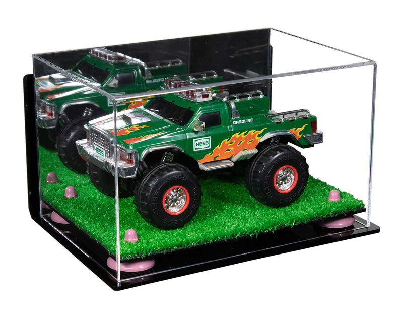 Versatile Display Case - Rectangle Box 12 x 8.25 x 7.25 - Mirror Wall Mounts (A018/V40)