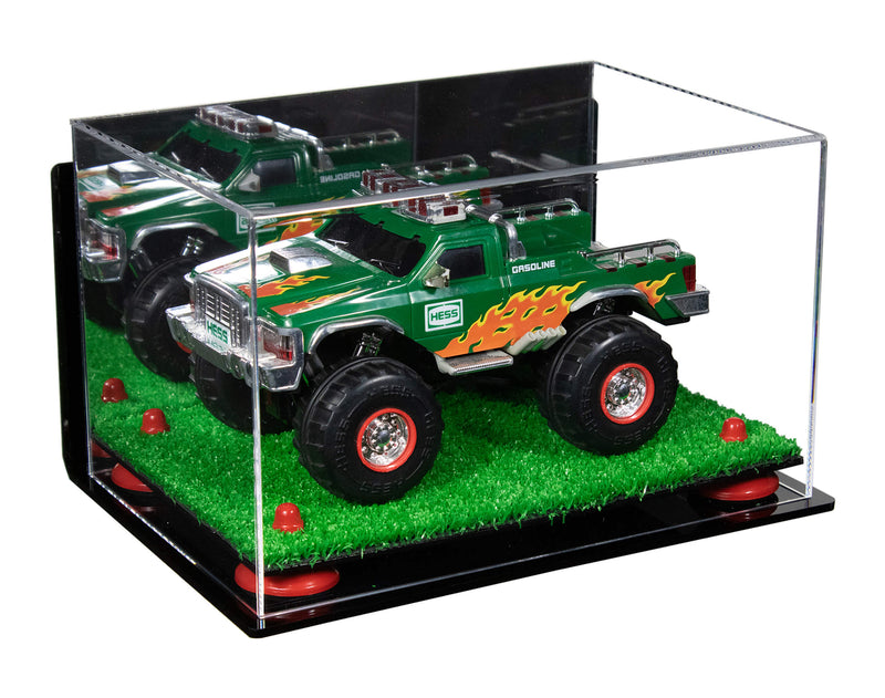 Versatile Display Case - Rectangle Box 12 x 8.25 x 7.25 - Mirror Wall Mounts (A018/V40)