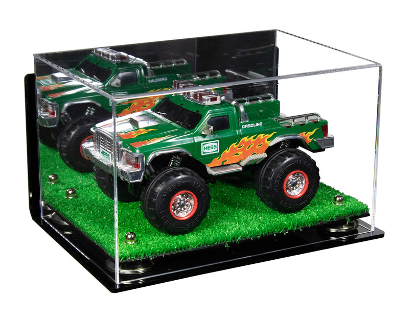 Versatile Display Case - Rectangle Box 12 x 8.25 x 7.25 - Mirror Wall Mounts (A018/V40)