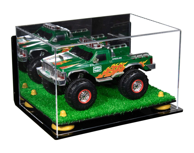 Versatile Display Case - Rectangle Box 12 x 8.25 x 7.25 - Mirror Wall Mounts (A018/V40)