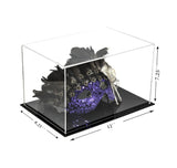 Versatile Acrylic Display Case, Cube, Dust Cover and Riser <br><sub>12" x 8.25" x 7.25" (A018-DS), Display Case, Better Display Cases, Better Display Cases - Better Display Cases