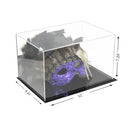 Versatile Acrylic Display Case, Cube, Dust Cover and Riser <br><sub>12" x 8.25" x 7.25" (A018-DS), Display Case, Better Display Cases, Better Display Cases - Better Display Cases