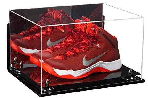 Basketball Shoe Pair Display Case 15.25 X 12 X 9 Mirror (A082/V13)