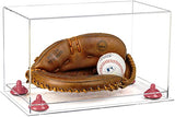 Acrylic Baseball Catchers Glove Display Case - Clear (V16/A011)