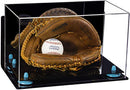 Acrylic Baseball Catchers Glove Display Case - Mirror Wall Mounts (A011/V16)