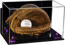 Acrylic Baseball Catchers Glove Display Case - Mirror Wall Mounts (A011/V16)