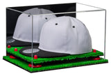Snapback Hat or Baseball Cap Display Case - Mirror No Wall Mount (A018/V40)