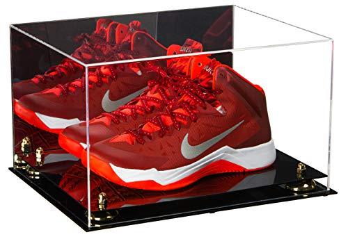 Basketball Shoe Pair Display Case 15.25 X 12 X 9 Mirror (A082/V13)