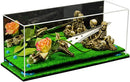 Acrylic Versatile Trucks, Trains and Rockets Display Case  17 X 6 X 7 Mirror No Wall Mounts (A019/V46)