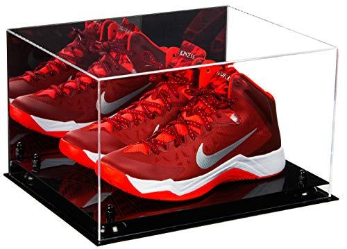 Basketball Shoe Pair Display Case 15.25 X 12 X 9 Mirror (A082/V13)