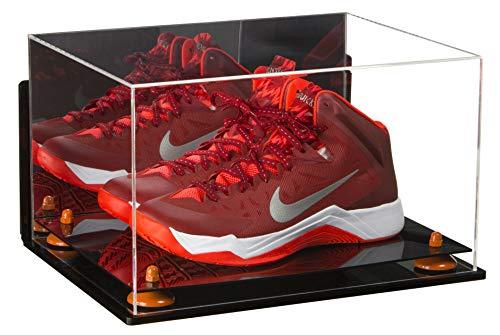 Basketball Shoe Pair Display Case 15.25 X 12 X 9 Mirror (A082/V13)