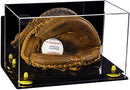 Acrylic Baseball Catchers Glove Display Case - Mirror Wall Mounts (A011/V16)
