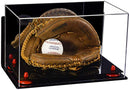 Acrylic Baseball Catchers Glove Display Case - Mirror Wall Mounts (A011/V16)