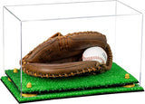 Acrylic Baseball Catchers Glove Display Case - Clear (V16/A011)