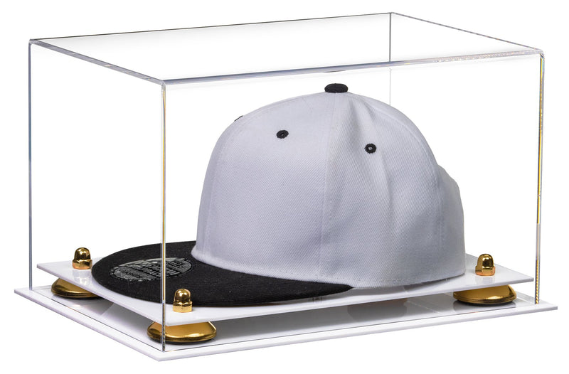 Clear Acrylic Snapback Hat or Baseball Cap Display Case - Clear (A018/V40)